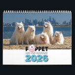 2026 Poppet and the Wolfpack Calendar<br><div class="desc">Enjoy your favourite samoyed family all year round</div>