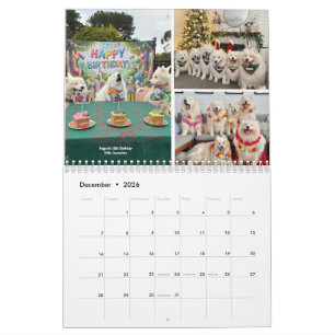 2026 Poppet and the Wolfpack Calendar