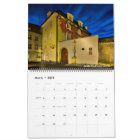 2026 Prague at Dusk Calendar