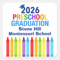 2026 Preschool Graduation Custom School Party