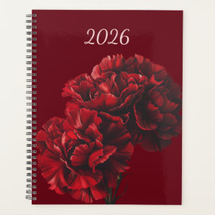 2026 Red Carnations Planner