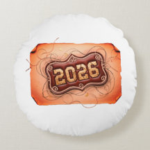 2026 ROUND PILLOW