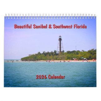 2026 Sanibel & Southwest Florida Wall Calendar
