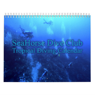 2026 SeaHorse Dive Club Tropical Diving Calendar
