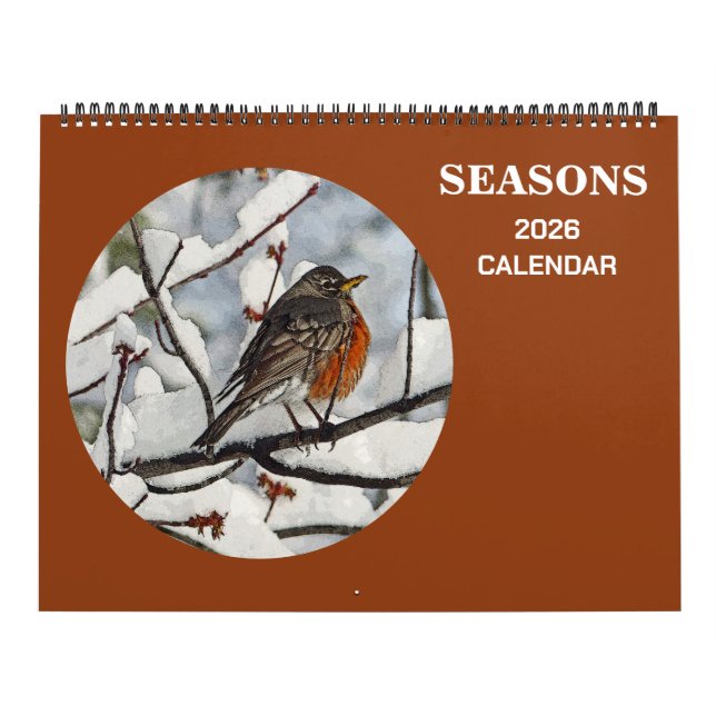 2026 SEASONS" 12-MONTH CALENDAR CALENDAR (Cover)