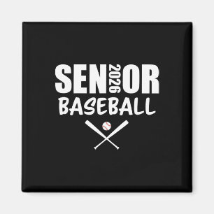 2026 Senior Baseball Player Cl Of 2026 Magnet