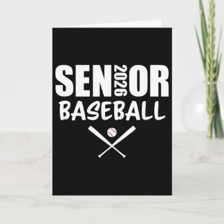 2026 Senior Sell Player Cl Of 2026  Card