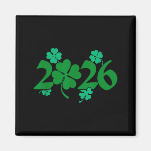 2026 shamrock st patricks celebration lucky clover magnet