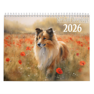 2026 Shetland Sheepdog Calendar