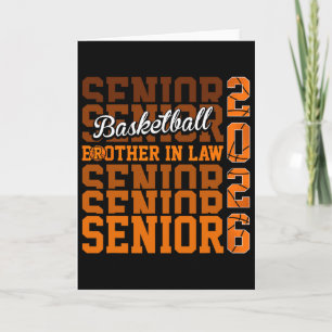 2026 Sketll Senior Brother In Law Graduation Match Card