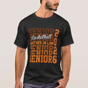 2026 Sketll Senior Brother In Law Graduation Match T-Shirt