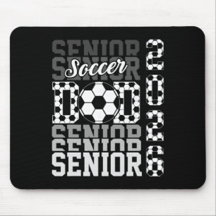 2026 Soccer Senior Dad Graduation Matching Family Mouse Pad