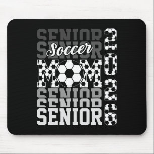 2026 Soccer Senior Mom Graduation Matching Family Mouse Pad