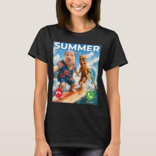2026 Summer Vacation Bros Selfie John Pork Tung T-Shirt