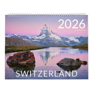 2026 Switzerland nature & landscape photo Calendar