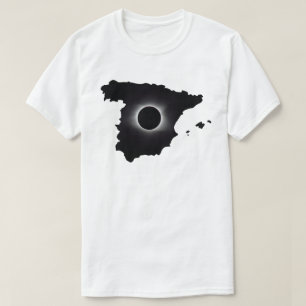2026 Total Solar Eclipse España Country T-Shirt