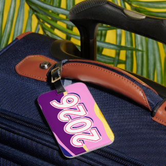 2026 traveling year luggage tag