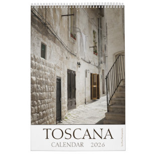 2026 Tuscany fine art photography Calendar