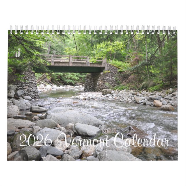 2026 Vermont - Calendar (Cover)