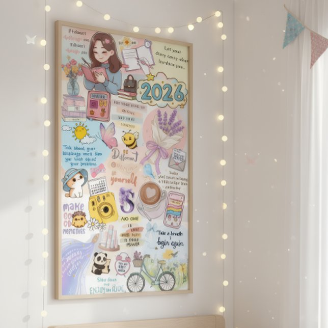 2026 Vision Board Collage Poster (Creator Uploaded)