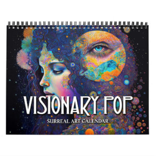 2026 Visionary Pop Surreal Art Calendar