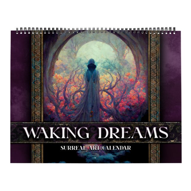 2026 Waking Dreams 2 Surreal Art Calendar (Cover)
