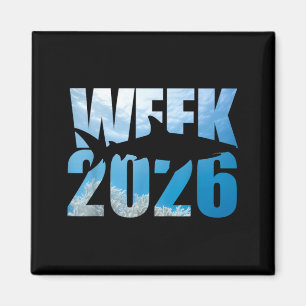 2026 Week Animal Sea Wildlife Shark Lover Magnet