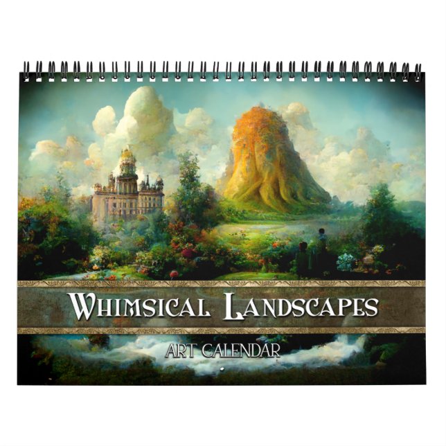 2026 Whimsical Landscapes 2 Calendar (Cover)