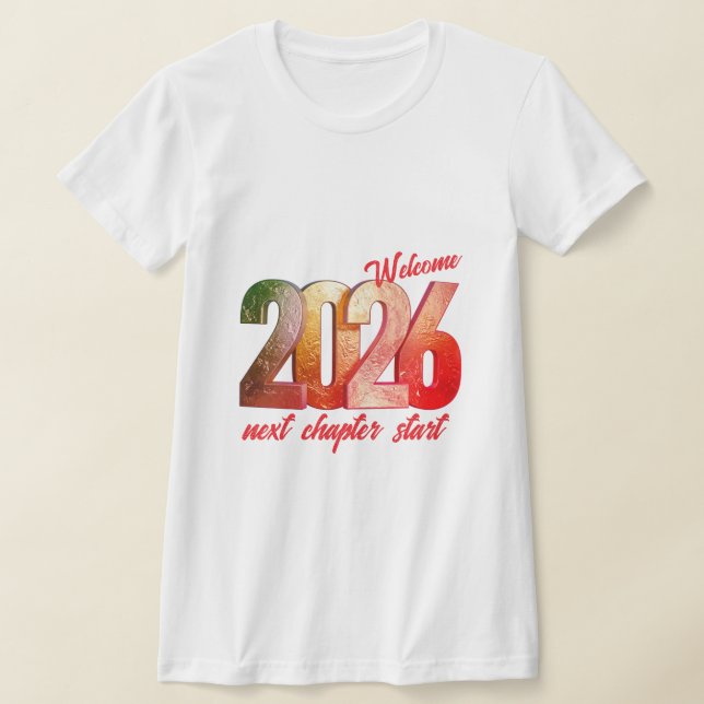 2026 WOMENS BELLA+CANVAS SLIM FIT T SHIRT (Laydown)