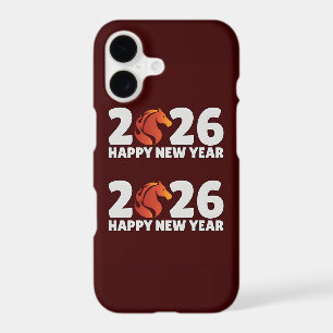 2026 Year of Horse Chinese Wall Calendar iPhone Ca