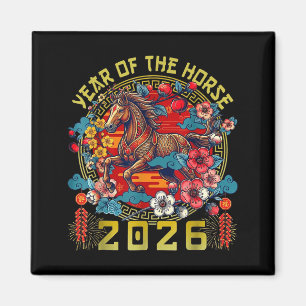 2026 Year Of The Horse Magnet