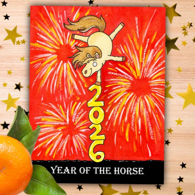 2026 Year of the Horse  Postcard (Creator Uploaded)
