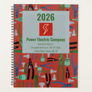2026 Yearly Planner for Electrician