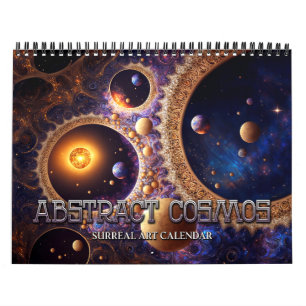 2027 Abstract Cosmos Surreal Space Art Calendar