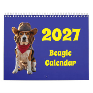 2027 Beagle Dog Calendar