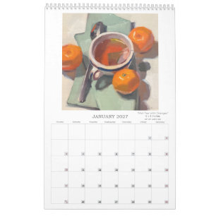 2027 Calendar: Paintings by Sarah Sedwick Calendar