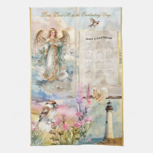 2027 Calendar Towel Lead Me in The Everlasting Way
