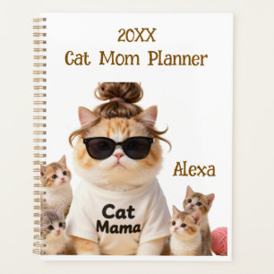 2027 Cat Mum Pet Lovers Photo Planner