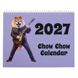 2027 Chow Chow Dog Calendar