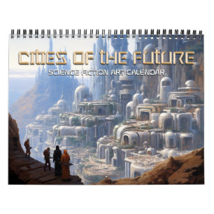2027 Cities Of The Future 5 Science Fiction Calendar