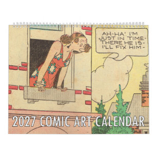 2027 Comic Art Calendar