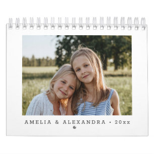 2027 Custom Create Your Own Family Photo Calendar