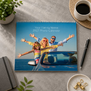 2027 Custom Photo Calendar with 13 Photos