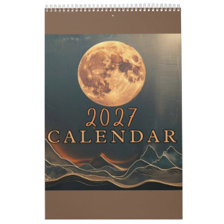 2027 Customisable Celestial - Add Your Photos Calendar