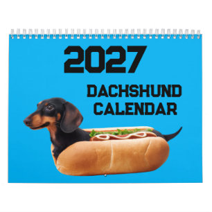 2027 Dachshund Dog Calendar