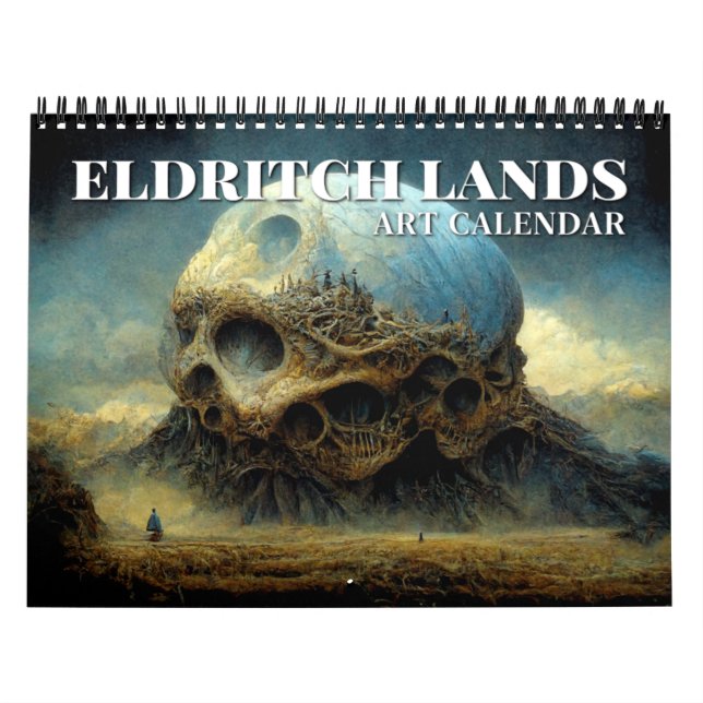 2027 Eldritch Lands 2 Dark Fantasy Art Calendar (Cover)
