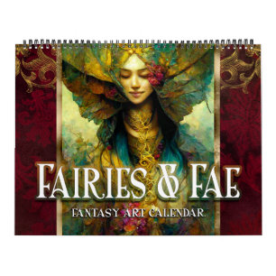 2027 Fairies & Fae 4 Fantasy Art Calendar
