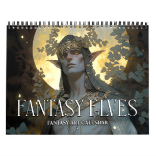 2027 Fantasy Elves Fantasy Art Calendar