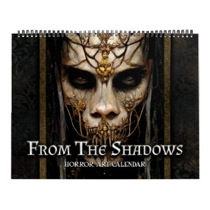 2027 From The Shadows Horror Art Calendar