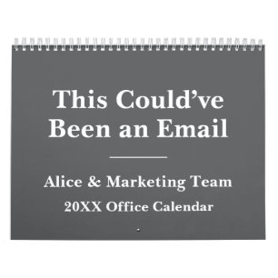 2027 Funny Office Meeting Madness Calendar